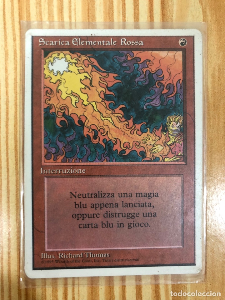 Juegos antiguos: R&aacute;faga Elemental Rosa MAGIC The Gathering - Foto 1