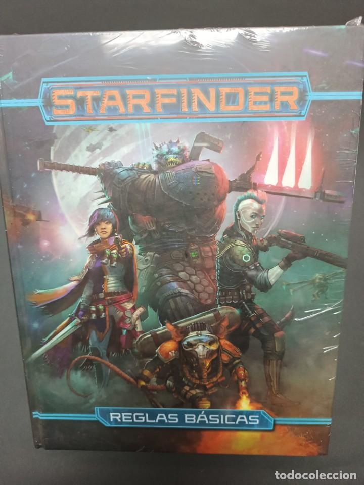 Juegos antiguos: STARFINDER REGLAS B&Aacute;SICAS DEVIR nuevo y precintado - Foto 1