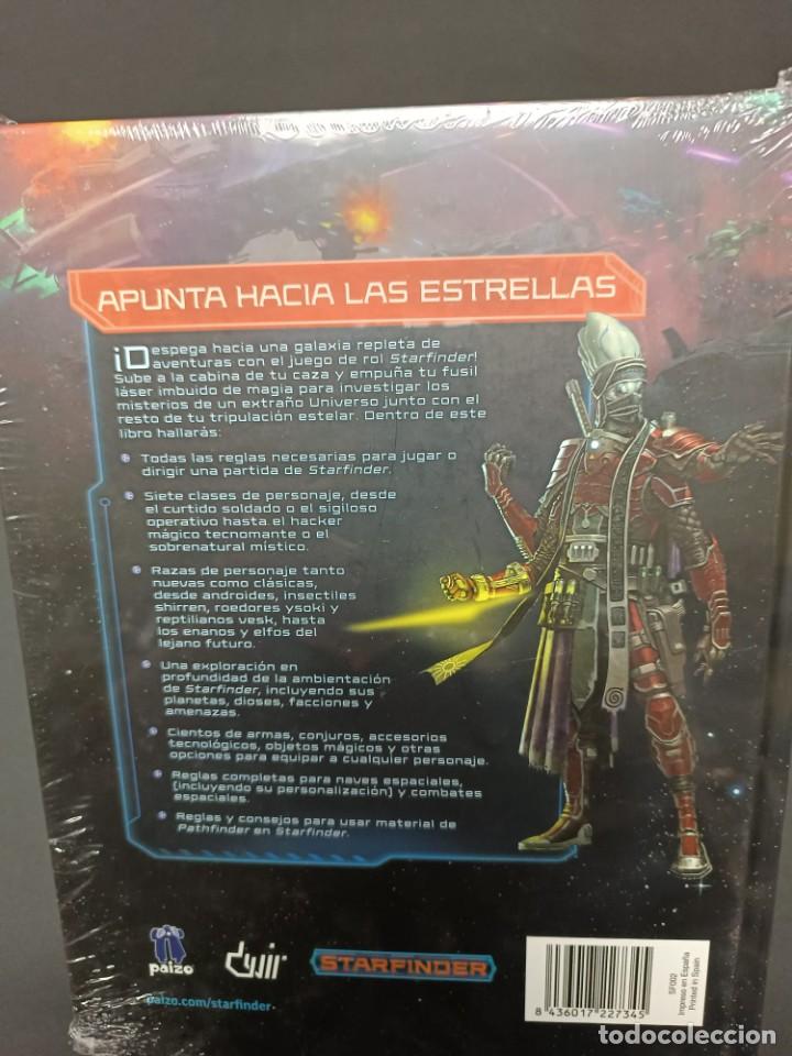Juegos antiguos: STARFINDER REGLAS B&Aacute;SICAS DEVIR nuevo y precintado - Foto 2