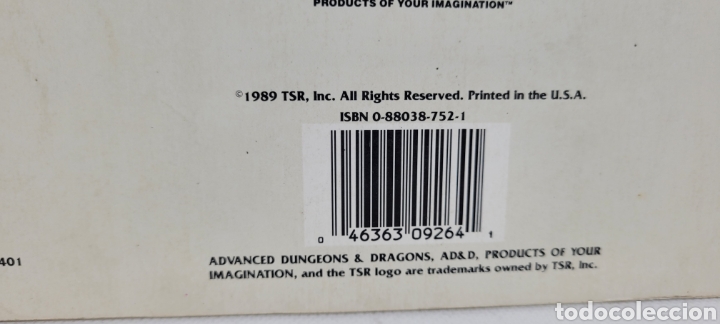 Juegos antiguos: LIBRO ROL ADVANCED DUNGEONS & DRAGONS. CHARACTER RECORD SHEET. - Foto 3