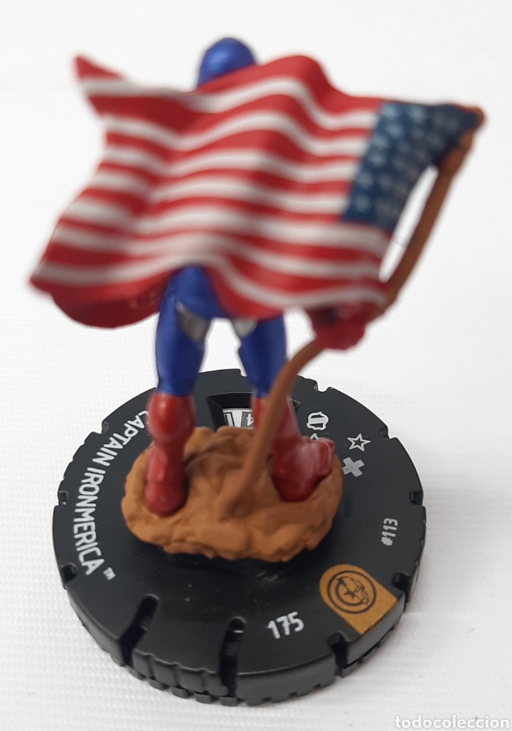 Juegos antiguos: Heroclix n&deg; 113 captain ironmerica - Foto 2