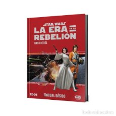 Juegos Antiguos: STAR WARS LA ERA DE LA REBELION - MANUAL BASICO - NUEVO ESPAÑOL. Lote 341356243
