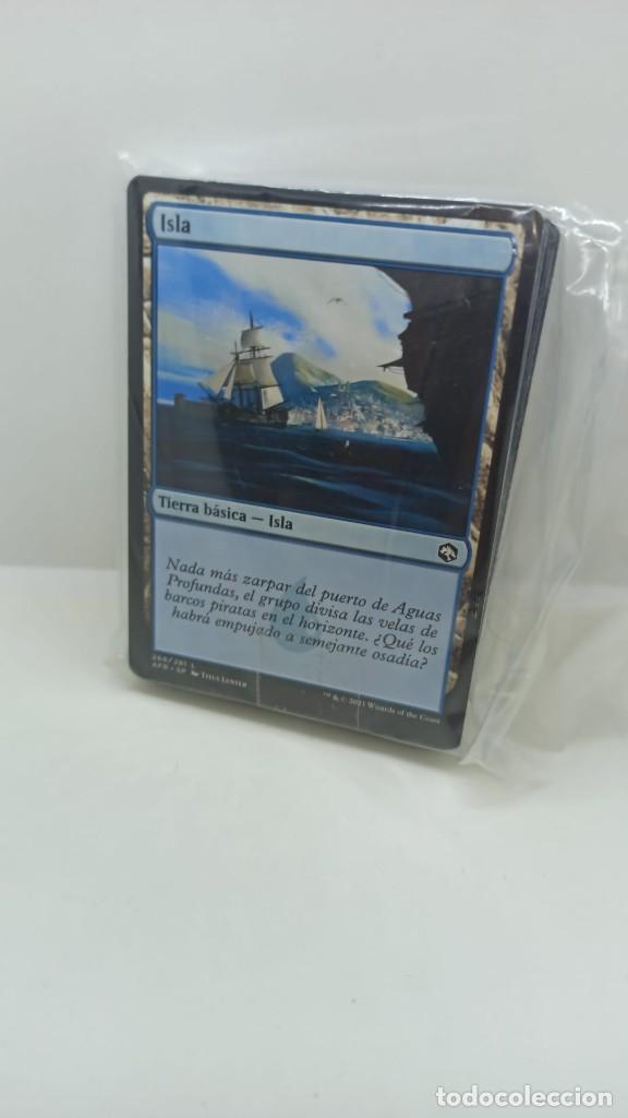 Juegos antiguos: Lote cartas Magic con fundas negro azul - Foto 3