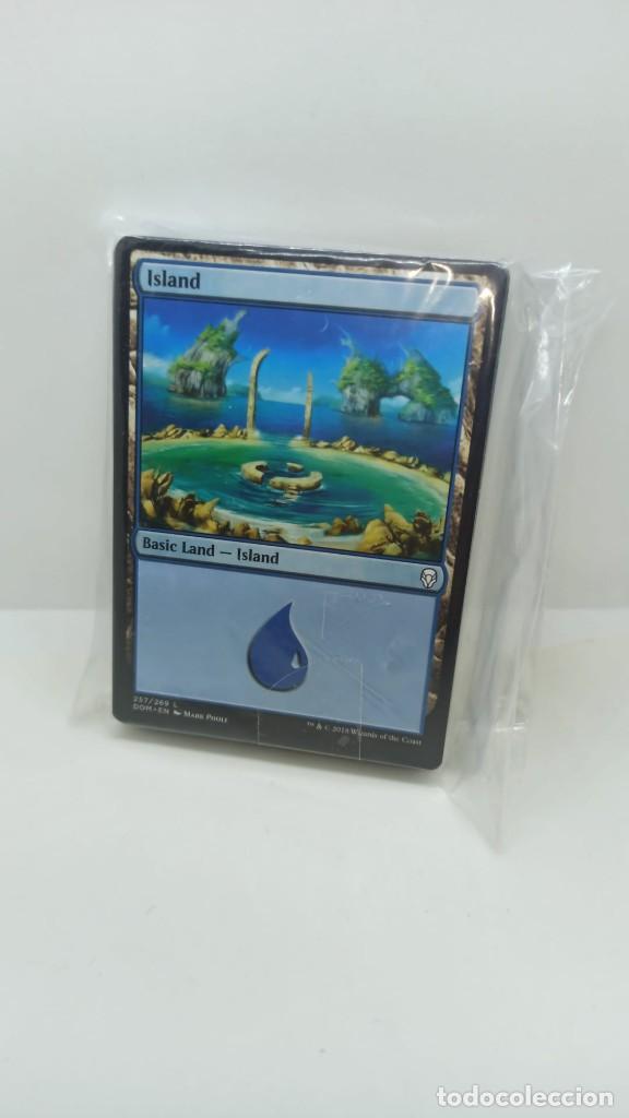 Juegos antiguos: Lote cartas Magic con fundas rojo azul - Foto 3
