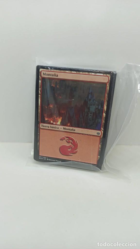 Juegos antiguos: Lote cartas Magic con fundas rojo rojo - Foto 3
