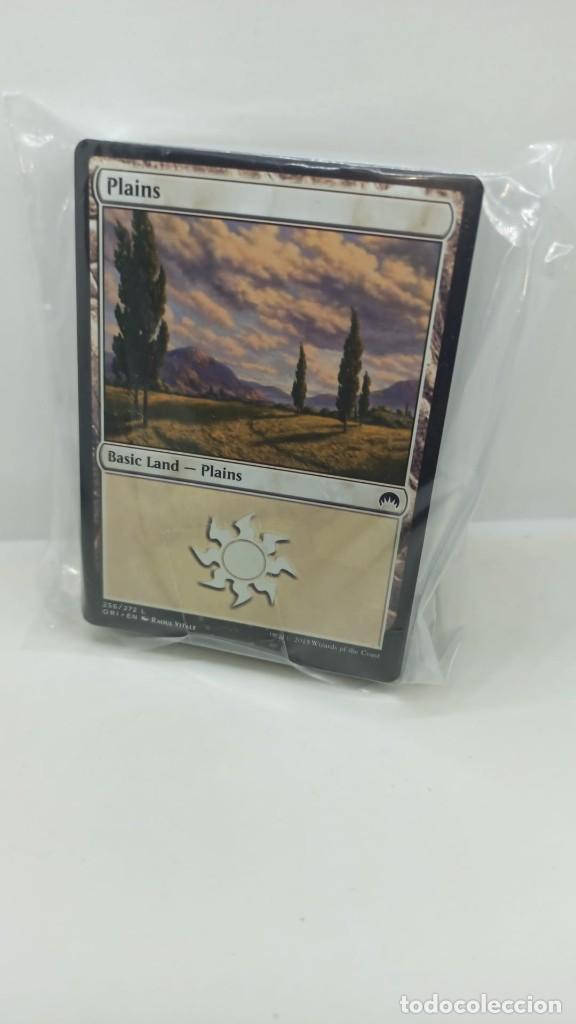 Juegos antiguos: Lote cartas Magic con fundas blanco verde - Foto 2