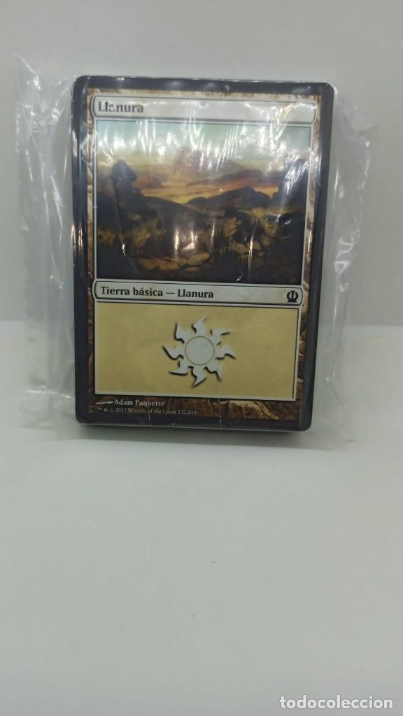 Juegos antiguos: Lote cartas Magic con fundas blanco blanco - Foto 2
