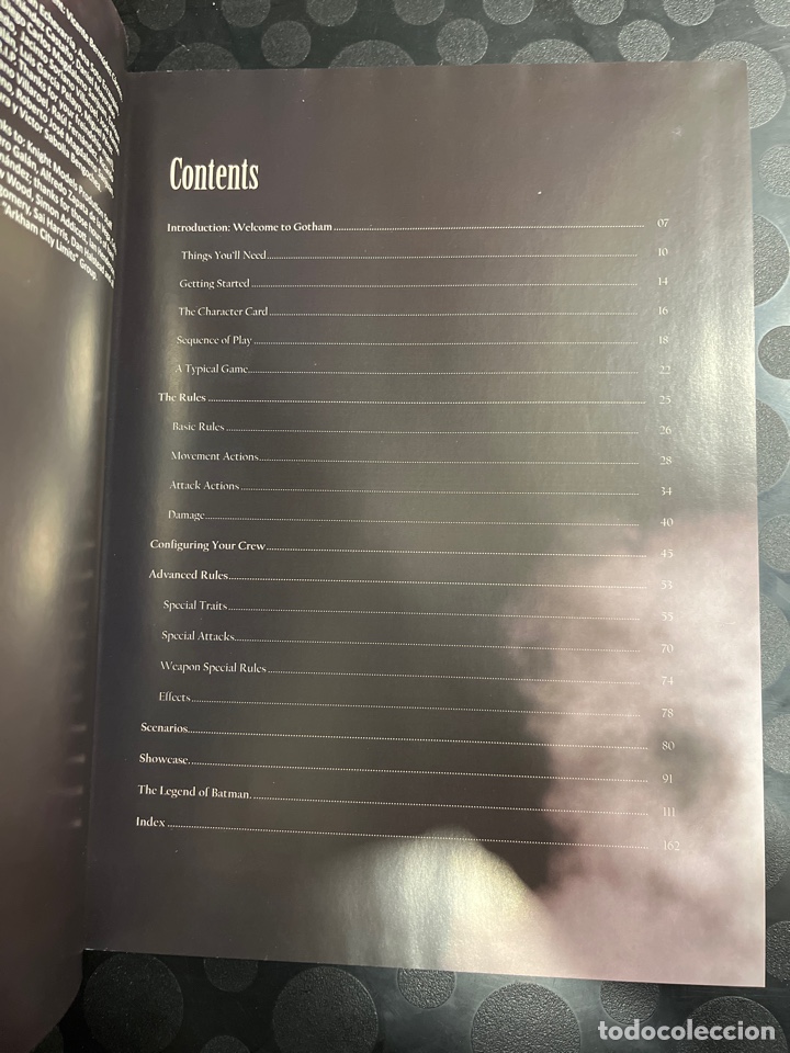 Juegos antiguos: BATMAN : MINIATURE GAME RULEBOOK DC C&Oacute;MICS KNIGHT MODELS ( 2015 ) - Foto 3