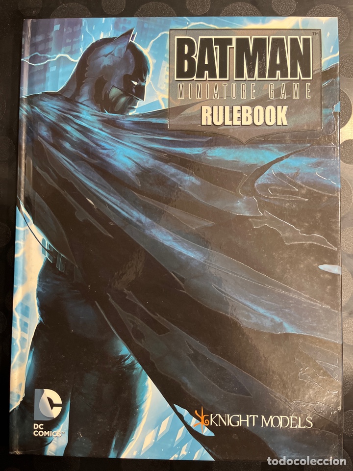 Juegos antiguos: BATMAN : MINIATURE GAME RULEBOOK DC C&Oacute;MICS KNIGHT MODELS ( 2015 ) - Foto 1