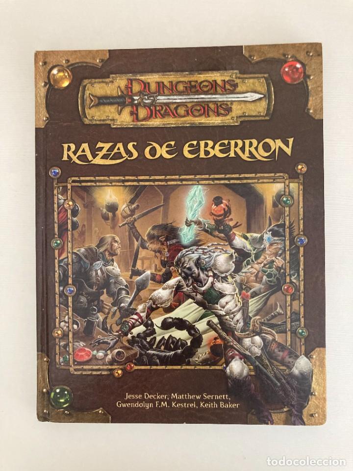 Juegos antiguos: LIBRO DE ROL / RAZAS DE EBERRON / DUNGEONS & AND DRAGONS / JUEGO DE ROL / DEVIR - Foto 1
