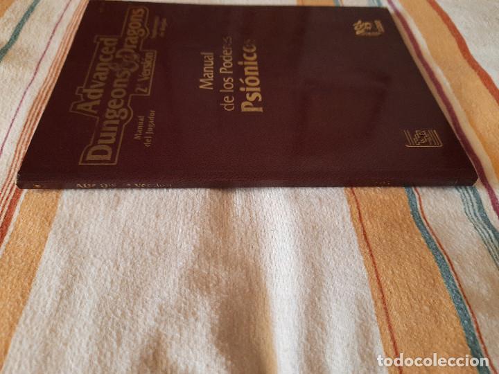 Juegos antiguos: Advanced Dungeons & Dragons Manual de los poderes psi&oacute;nicos - Foto 3