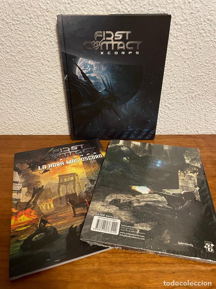 Juegos antiguos: Pack First Contact: XCorps - juego de rol - Foto 1