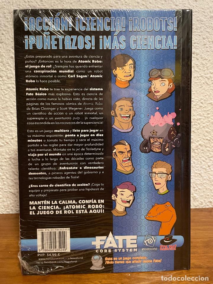 Juegos antiguos: Atomic Robo - PRECINTADO - juego de rol - Foto 2
