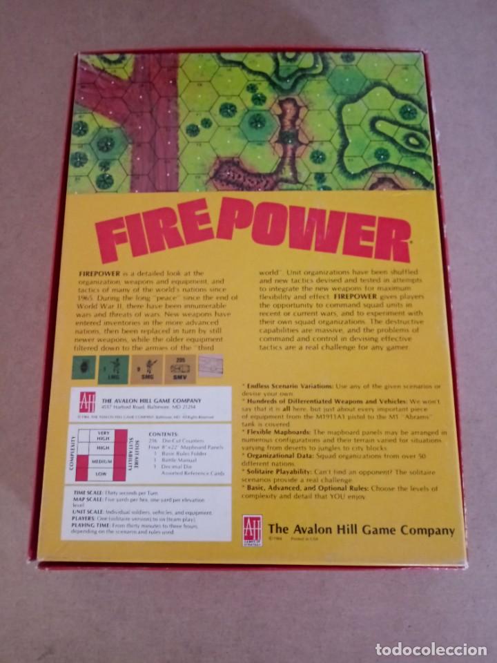 Juegos antiguos: Wargame Firepower de Avalon Hill - Foto 2