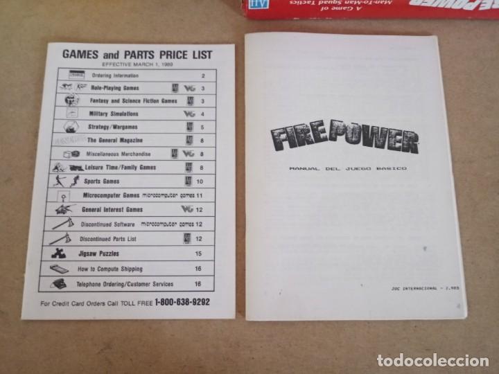 Juegos antiguos: Wargame Firepower de Avalon Hill - Foto 7