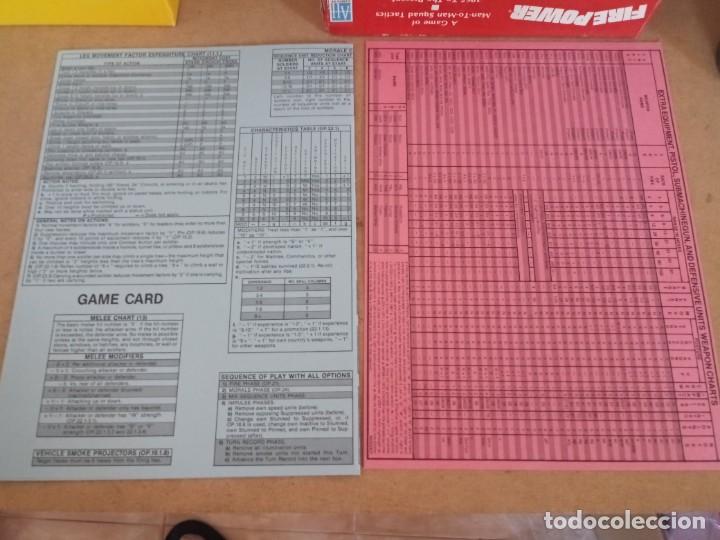 Juegos antiguos: Wargame Firepower de Avalon Hill - Foto 10
