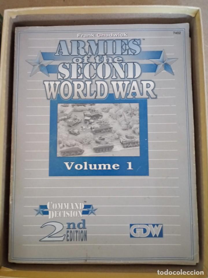 Juegos antiguos: Wargame Command Decision - Reglamento para combate con figuras de la SGM de GDW - Foto 3