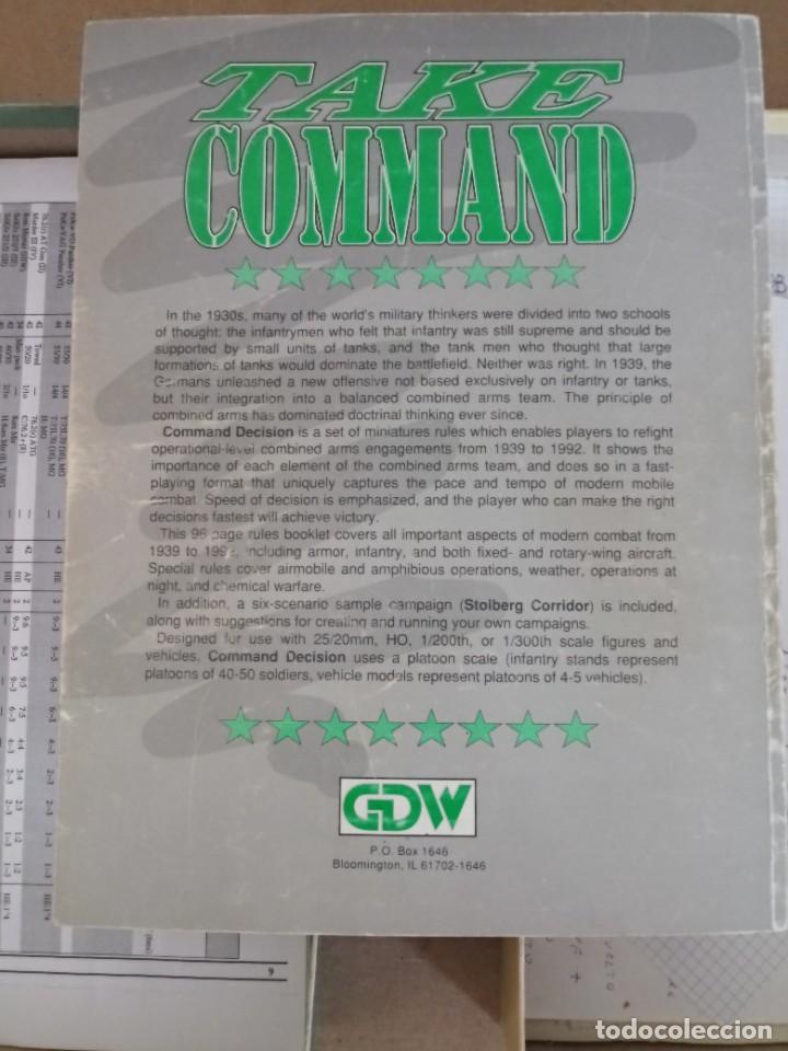 Juegos antiguos: Wargame Command Decision - Reglamento para combate con figuras de la SGM de GDW - Foto 9
