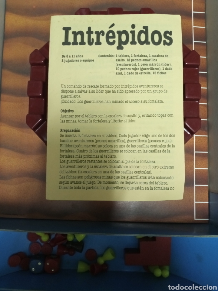 Juegos antiguos: Juego de mesa Intr&eacute;pidos - Foto 3