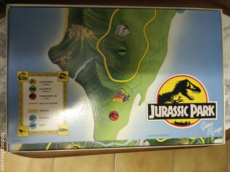 Juegos antiguos: Juego de mesa Jurassic Park - Foto 4