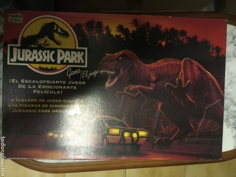 Juegos antiguos: Juego de mesa Jurassic Park - Foto 1