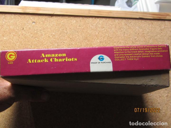 Juegos antiguos: FANTASY WARRIORS AMAZON ATTACK CHARIOTS falta uno de los animales - Foto 6