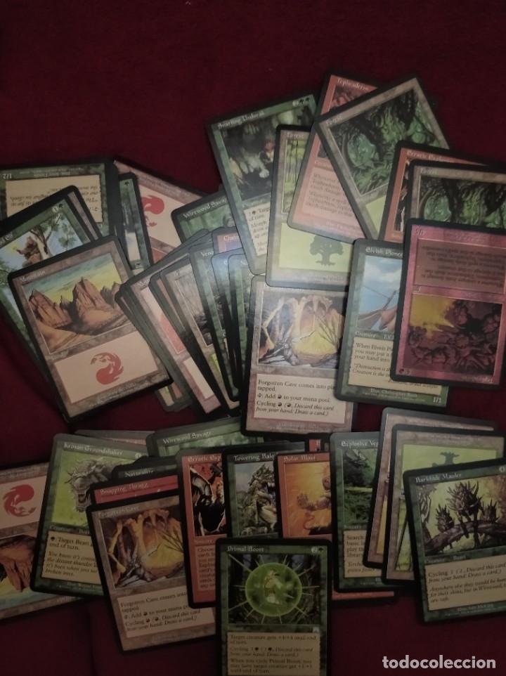 Juegos antiguos: MAGIC THE GATHERING - ONSLAUGHT - DEVASTATION DECK - EXPERT - EN INGLES - NUEVO - Foto 4