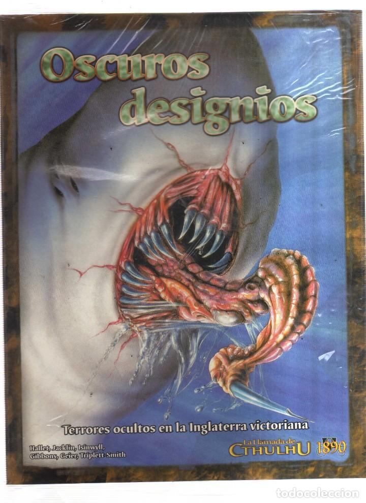 Juegos antiguos: OSCURO DESIGNIOS LA LLAMADA DE CTHULHU 1890 - Foto 1