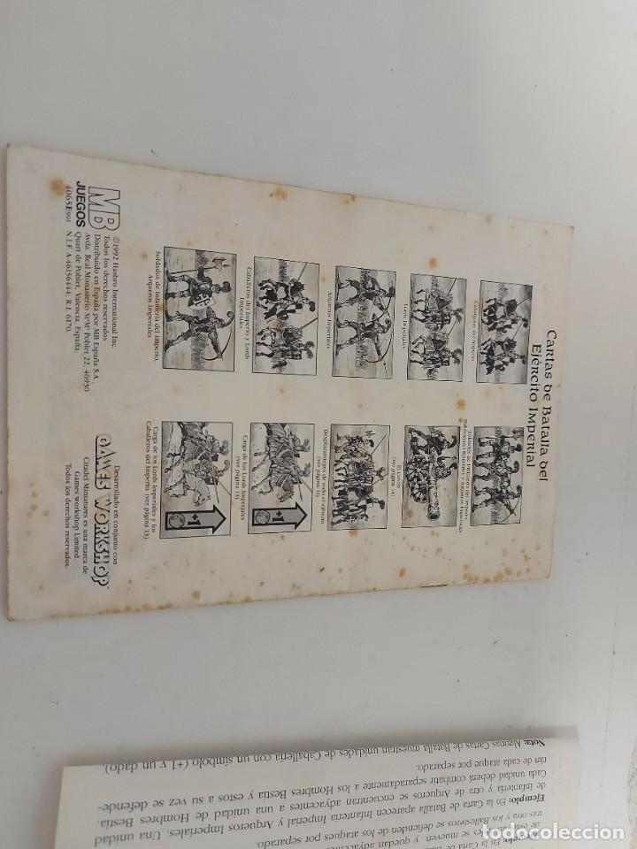 Juegos antiguos: BATTLE MASTERS JUEGO DE MB - LIBRO DE INSTRUCCONES E INSTRUCCIONES SIMPLIFICADAS - Foto 3