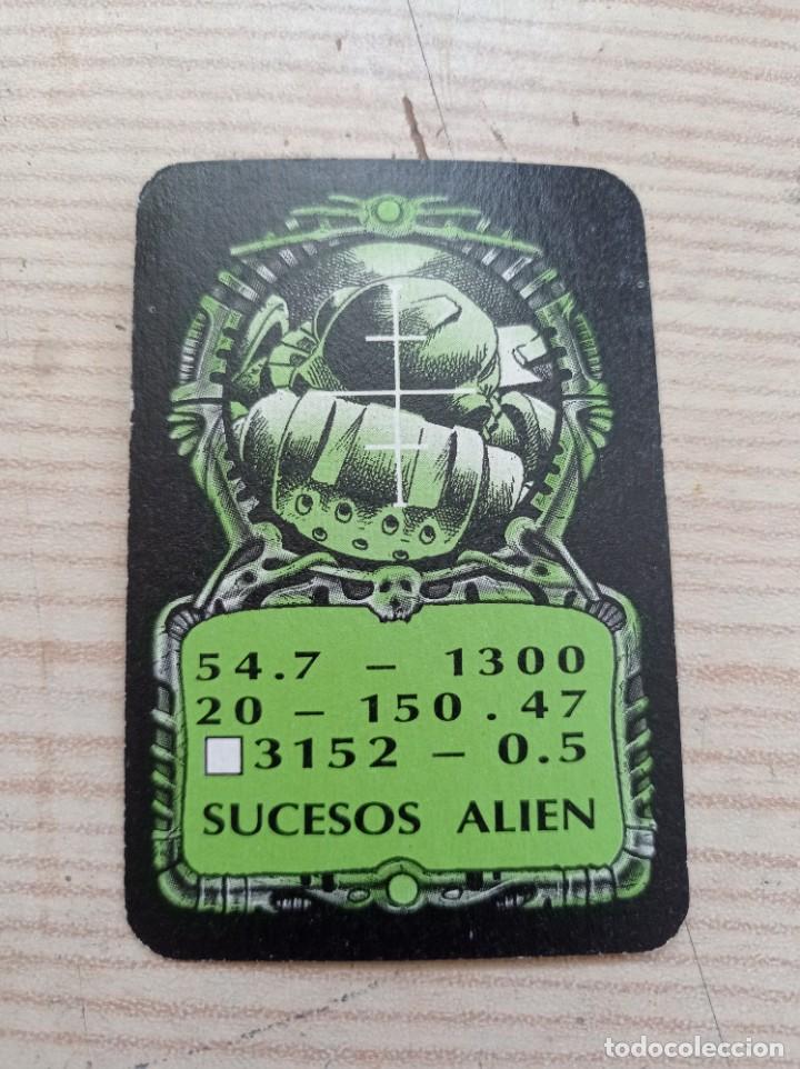 Juegos antiguos: Carta Fallo De Androides Sucesos Alien Cruzada Estelar - Foto 2