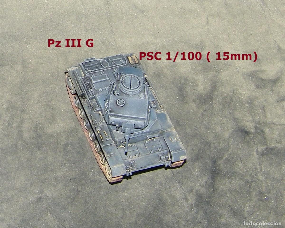 Juegos antiguos: Panzer III G, 1/100 ( PSC 15mm) - Foto 3