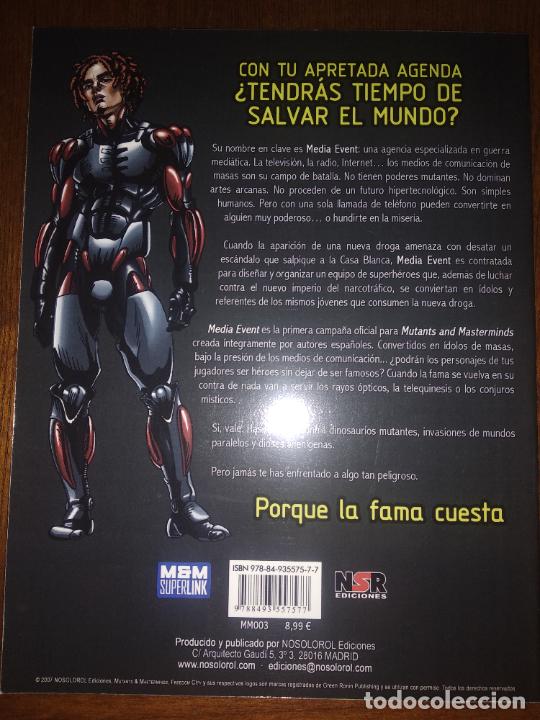 Juegos antiguos: Mutants & Masterminds: Media Event - Nosolorol - Foto 2