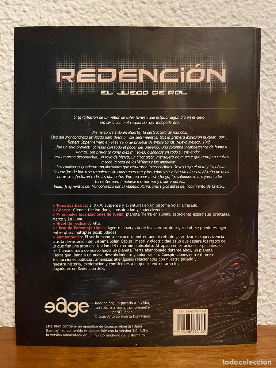Juegos antiguos: Redencion - juego de rol - Foto 2