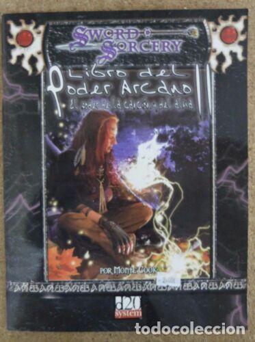 Juegos antiguos: Libro Rol.Sword & Sorcery.El Poder Arcanoll.La Factoria - Foto 1