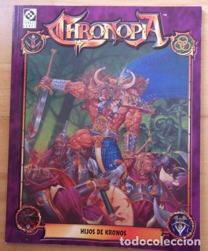 Juegos antiguos: Libro Rol Chronopia.Hijos de Kronos.La Factoria - Foto 1