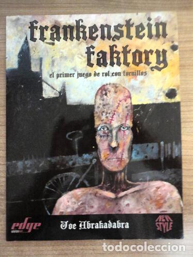 Juegos antiguos: Libro Rol.Frankenstein Faktory.Edge - Foto 1