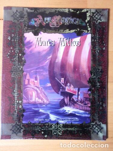 Juegos antiguos: Libro de Rol.Ars Magica.Mares Miticos.La Factoria - Foto 1