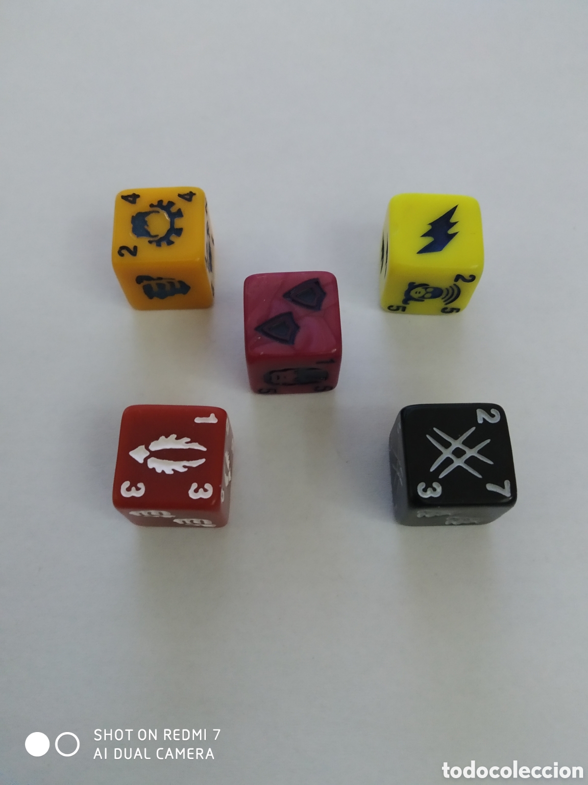Juegos antiguos: 5 DADOS- DICE MASTER MARVEL - Foto 1