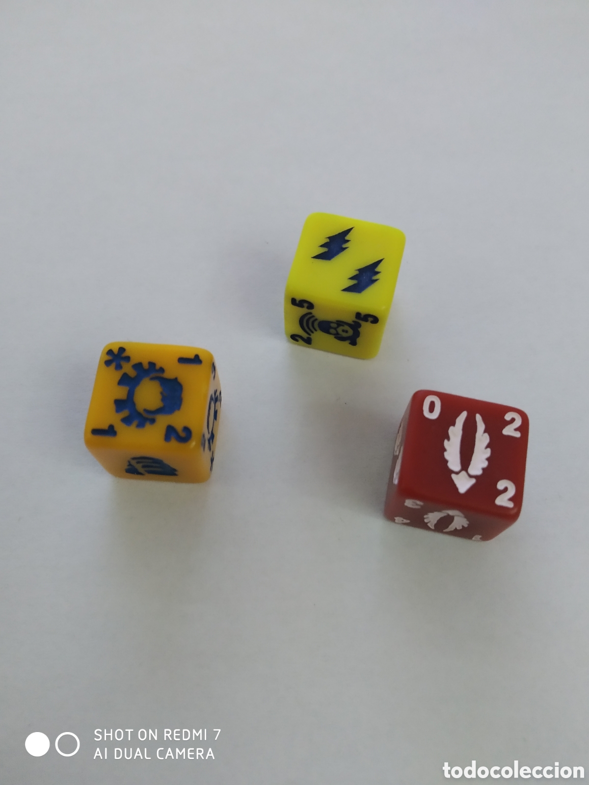 Juegos antiguos: 3 DADOS- DICE MASTER MARVEL - Foto 1