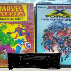 Juegos Antiguos: MARVEL SUPER HEROES BASIC SET + X FORCES MUTANT UPDATE INGLES JUEGO ROL. Lote 383499994