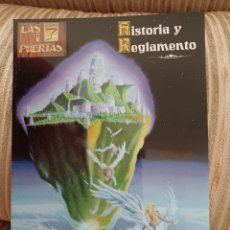 Juegos Antiguos: LAS 7 PUERTAS, HISTORIA Y REGLAMENTO (SOLO EL LIBRO). Lote 391902344