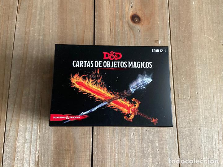 Juegos antiguos: DUNGEONS & DRAGONS 5E - Cartas de Objetos M&aacute;gicos - EDGE - D&D5e - Foto 1