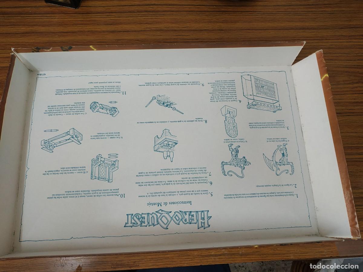 Juegos antiguos: Heroquest ampliado ESPA&Ntilde;OL IMPECABLE ESTADO COMPLETO - Foto 2