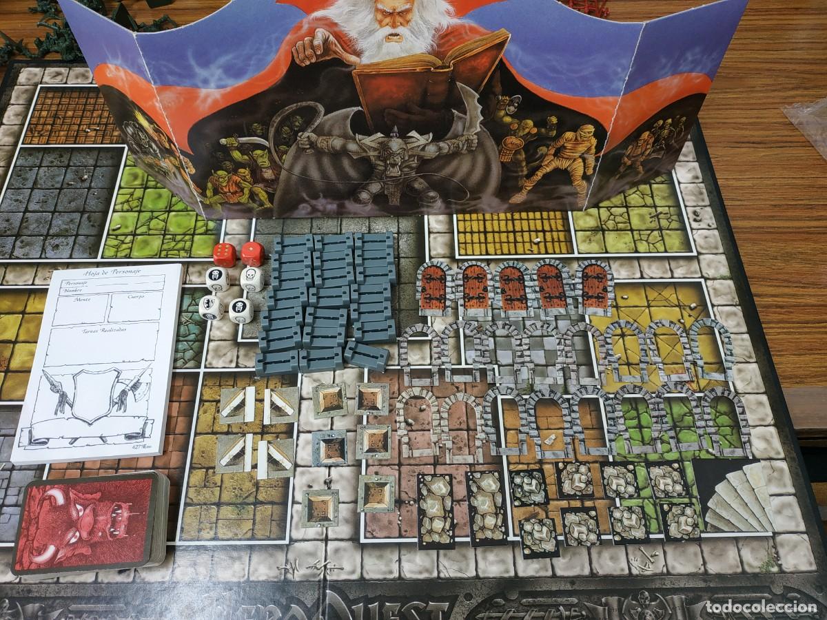 Juegos antiguos: Heroquest ampliado ESPA&Ntilde;OL IMPECABLE ESTADO COMPLETO - Foto 4