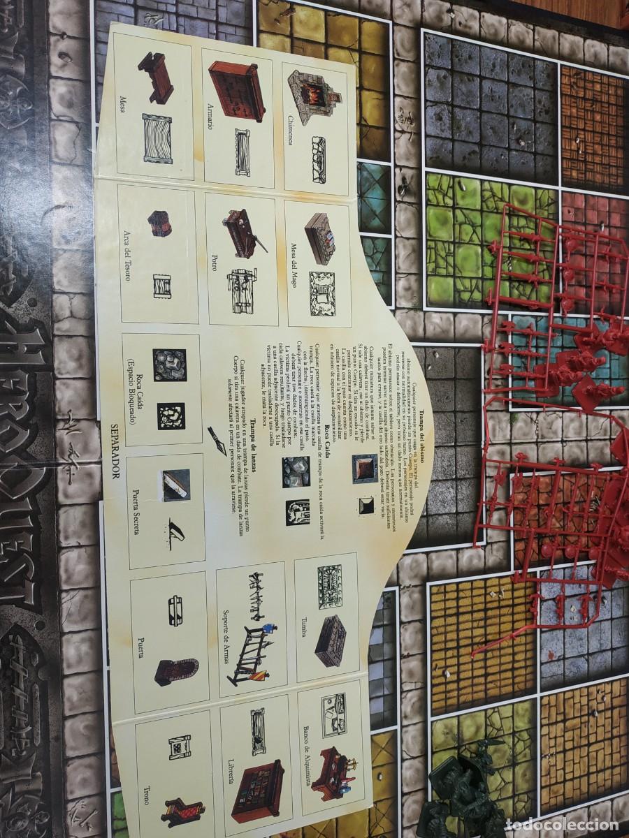 Juegos antiguos: Heroquest ampliado ESPA&Ntilde;OL IMPECABLE ESTADO COMPLETO - Foto 12