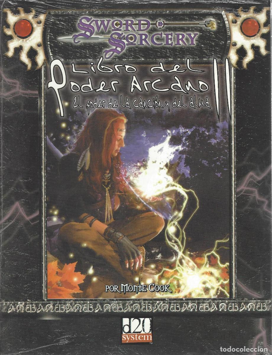 Juegos antiguos: ROL - EL LIBRO DEL PODER ARCANO II - SWORD & SORCERY - PRECINTADO A ESTRENAR - Foto 1