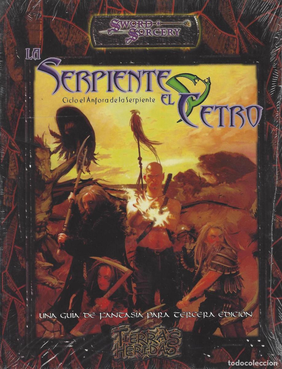 Juegos antiguos: ROL - LA SERPIENTE Y EL CETRO - SWORD & SORCERY - PRECINTADO A ESTRENAR - Foto 1