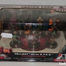 Juegos Antiguos: HEROCLIX - HORRORCLIX- ACTION PACK - HELLBOY AND THE B.P.R.D. - DARK HORSE COMICS - SIETE FIGURAS -. Lote 401874119