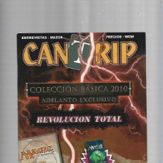 Juegos Antiguos: CANTRIP 23 (REVISTA TEMATICA MAGIC SIN SOBRE ORIGINAL PERO REGALO 20 CARTAS DE MAGIC. Lote 402376474