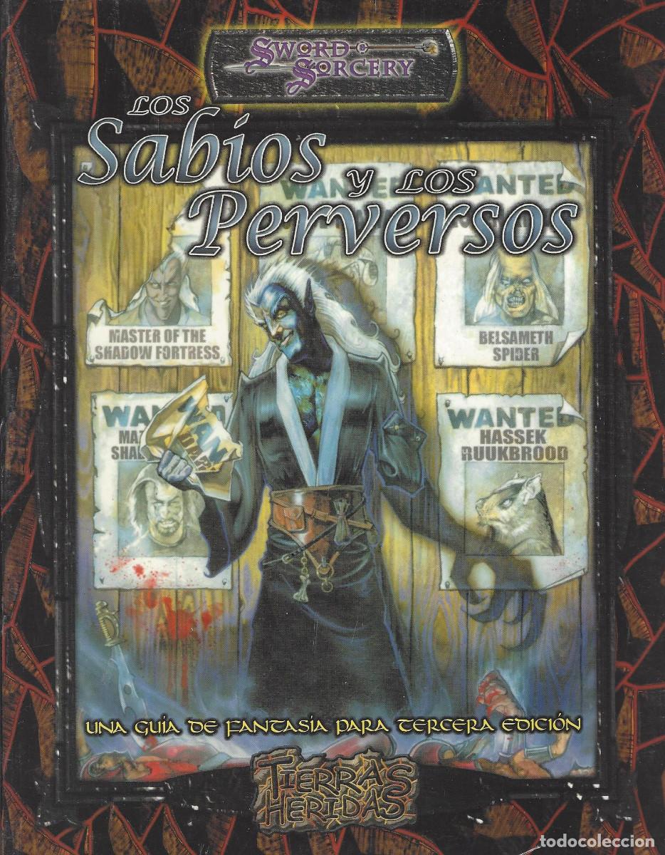 Juegos antiguos: ROL - LOS SABIOS Y LOS PERVERSOS - SWORD & SORCERY - PRECINTADO A ESTRENAR - Foto 1